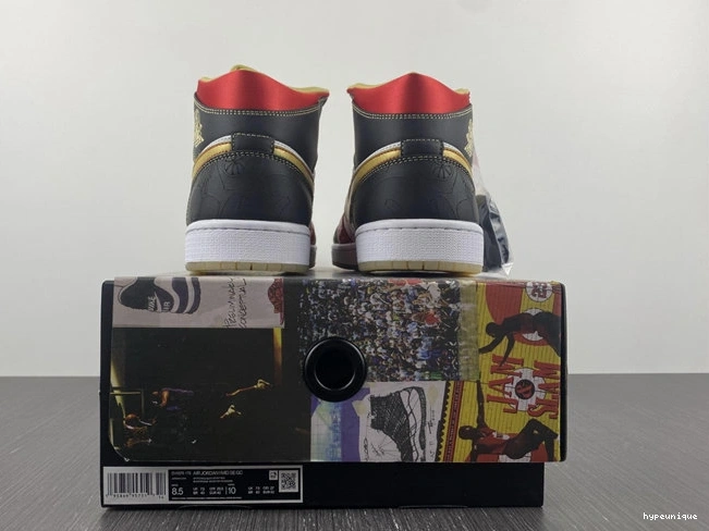HYPE Mid Refined Red Black DV0576- White XQ Sport Jordan 1 3694 1015